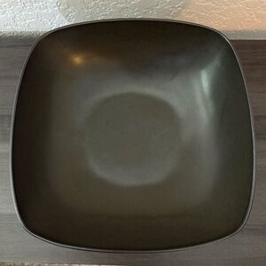 Modern Sasaki Brown Square Bowl